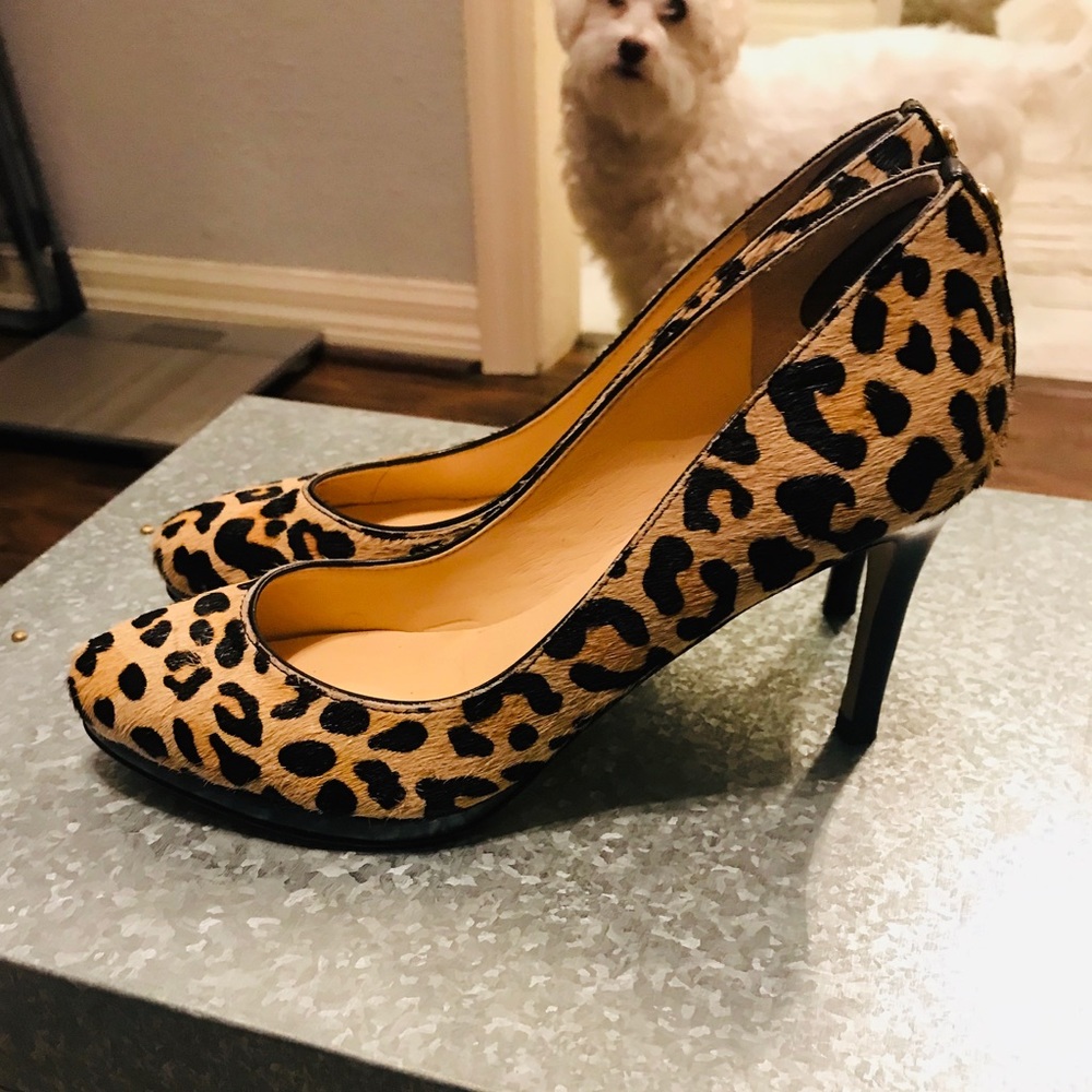 Leopard Print Heels